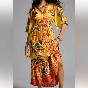 Farm Rio x Anthropologie Dress Size Small